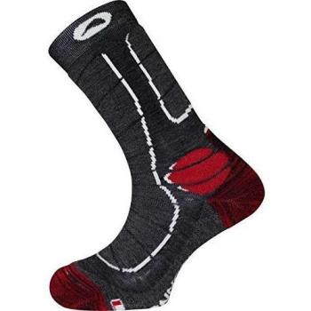 Monnet Trek Medium Unisex Gray Hiking Socks