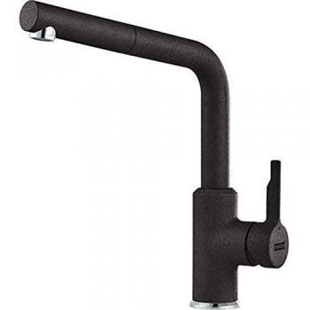 Franke 115.0595.091 Urban Pull-Out - Grifo de lavabo, ónix
