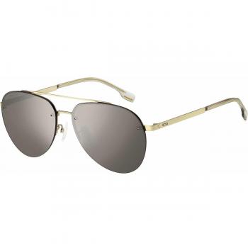 Hugo Boss Gold/Silver Sunglasses for Men, Yellow, Size: 62 MM