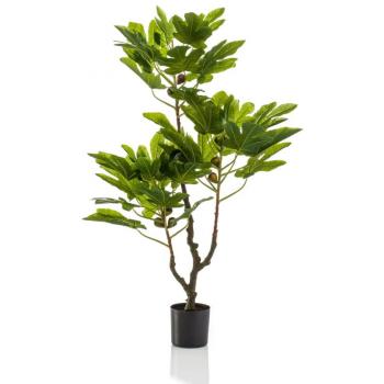 Higuera artificial con fruta en maceta 95 cm