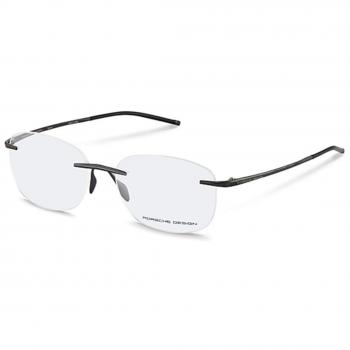 Porsche Design P8362 A Gafas Recetadas para Hombre Negras con armazón negro y lentes de 55