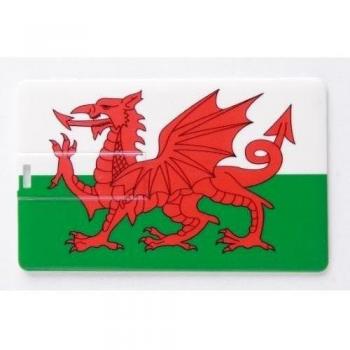 Ricco - Memoria USB 2.0 (8 GB), diseño de bandera de Inglaterra USB CARD WALES