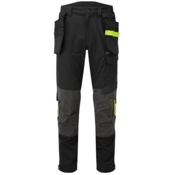 Pantalón Portwest EV4 Stretch Holster de alta visibilidad, corte entallado y talla 44 31