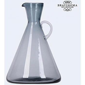 Jarra con asa cristal azul by Bravissima Kitchen