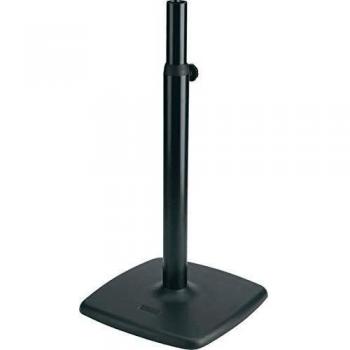 König & Meyer 26795 Adjustable Design Monitor Stand - Heavy-duty Black Steel Speaker Stand