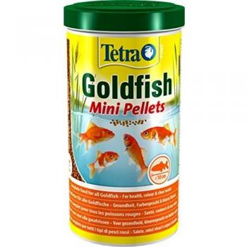 Mini Pellets Tetra Pond para Peces Dorados 1L - Alimento Granulado de 2-3 mm, 350g