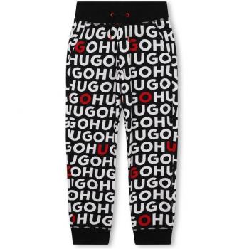 Pantalón deportivo de niño estampado con cordón de ajuste