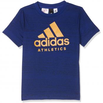 adidas Yb Sid Tee Camiseta, Niños, Azul-