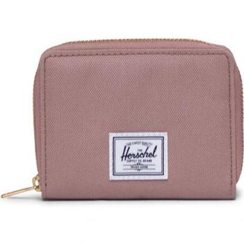 Monedero Herschel Tyler rosa con cremallera