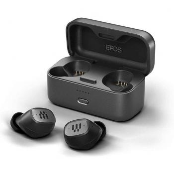 EPOS GTW 270 Hybrid In-Ear Wireless Gaming Earbuds with Noise-Cancelling Microphone, Black