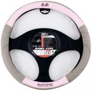 Sumex 2505077 - Funda Volante PVC Dub - Blink, Color Rosa/Gris, 37 - 39 cm