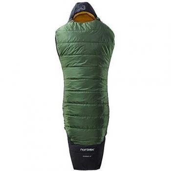 Saco de Dormir Nordisk Gormsson -2ºC Verde Artichoke / Amarillo Mostaza / Negro Corto Unisex