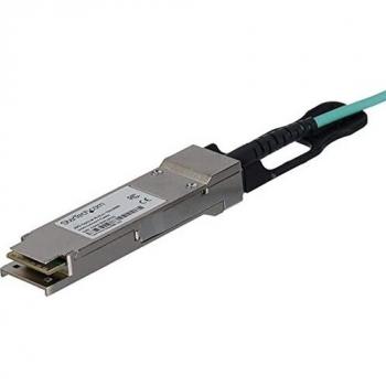 StarTech.com Cisco QSFP-H40G-AOC15M Compatible 5m/16.4ft 40G QSFP+ to QSFP+ AOC Cable - 40GbE QSFP+ Active Optical Fiber - 40Gbps QSFP Plus/Transceiver Module Cable - Firepower ASR1000