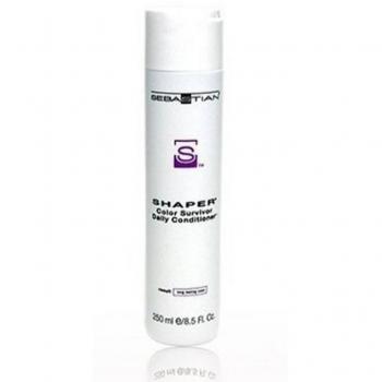 Sebastian Shaper Color Survivor Acondicionador Diario 250ml - Acondicionador para el cabello, formulado para proteger el color y mantener la hidratación, tamaño de 250 ml