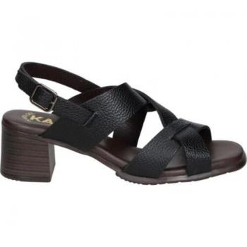 Sandalias de Mujer Rivera con Plantilla de Gel 1972 en color negro