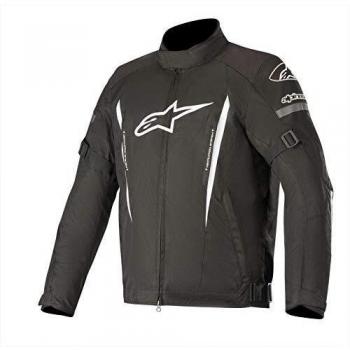 Alpinestars Chaqueta moto Gunner V2 Wp Jacket Negro Blanco, Negro/Blanco, L