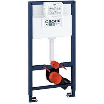 Grohe Rapid SL - Sistema de Instalación Empotrada para WC, Altura 1.0m, Cromo, Ref. 38525001