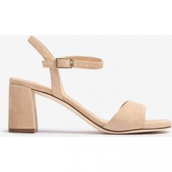 Sandalias de tacón de ante beige Unisa - Talla 37