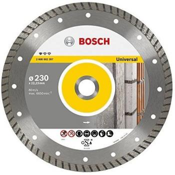 Bosch 2 608 602 397 - Disco tronzador de diamante Standard for Universal Turbo - 230 x 22,23 x 2,5 x 10 mm
