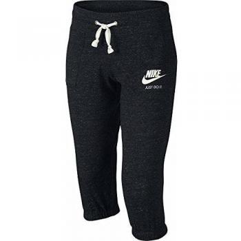 Nike G Nsw Gym Vntg Cpri Mallas Pirata, Niñas, Negro