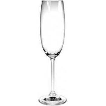 Bohemia Crystal Nathalie Juego Cálices Flûte, Vidrio, Transparente, 19 cl, 6 piezas