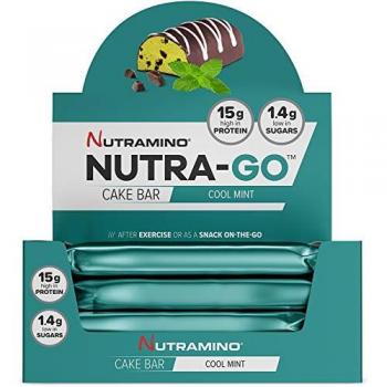 Nutramino Barra de Nutrición de Proteínas - 12 Unidades
