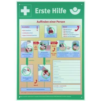 DEHN WHS AH EH First Aid Notice Sign (BGI510) Warning/Instruction Plate