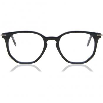 Gafas Recetadas Cuadrado Montuta Completa Plástico Negras para Hombre - Gafas Anti-Azules - SmartBuy Collection