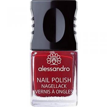 Alessandro Laca de Uñas 10 ml Color Código 26 Rojo Terciopelo Brillante