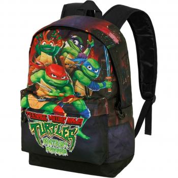 Mochila HS fan 2.0 Tortugas Ninja Paramount Karactermania multicolor