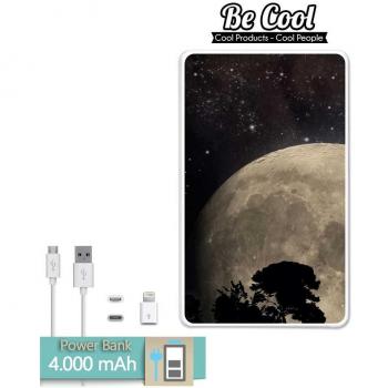Becool® - Batería Externa Power Bank 4000 mah + Gratis 1 cable USB-MicroUsb