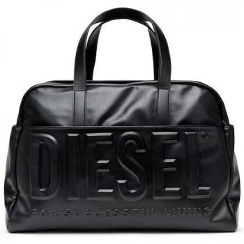 Diesel Dsl 3D Extreme Logo Black Unisex Duffel Bag