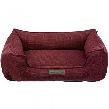 Cama Talis Morado para perros de la marca alemana Trixie, características: diseño elegante, acolchado suave, fácil de lavar, materiales duraderos y antideslizantes