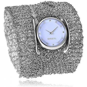 BREIL Ladys' Infinity Watch Collection Mono-Colour Violet dial 2 Hands Quartz Movement and Steel Bracelet TW1351