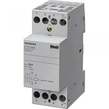 Contactor Siemens SENTRON 4 polos, 2 NA + 2 NC, 25 A, bobina 24 V, 2 kW