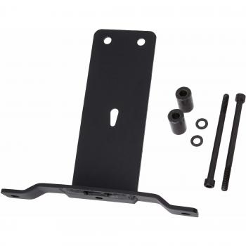 SHAD K0SP19RV Kit Respaldo para Kymco Super Downtown/Dink Street 125/300/350, Negro