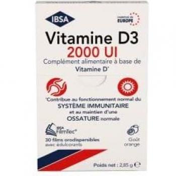 Ibsa Vitamina D3 2000Ui Films Bucodispersables 30uds