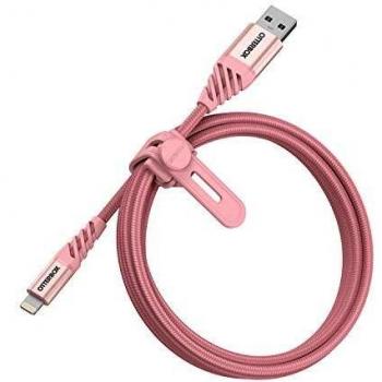 Cable USB-A a Lightning Premium 1m Rosa