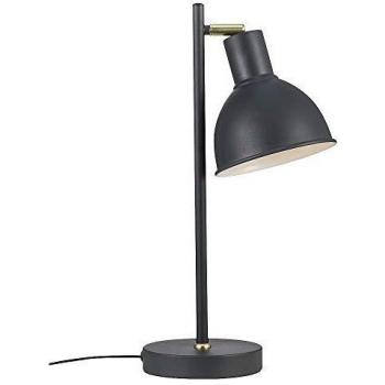 Flexo de Mesa Nordlux Pop - Lámpara de Escritorio en Color Gris con Base de Latón (E27) IP20