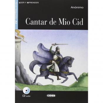 Cantar de Mio Cid - Libro + CD NE, Edición con audio, Literatura clásica española, Texto en español, Incluye grabaciones para facilitar la comprensión auditiva