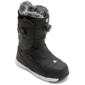 DC Shoes Botas de Snowboard Mora BOA 2025, color negro, sistema de cierre BOA, diseño ligero y cómodo, suela resistente al deslizamiento, soporte para el tobillo, aislamiento térmico