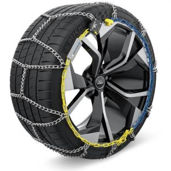 Michelin Extrem Grip Automatique 7 mm N°130 - Cadenas para nieve metálicas con tensión automática, montaje fácil y ultra-rápido (3 min)