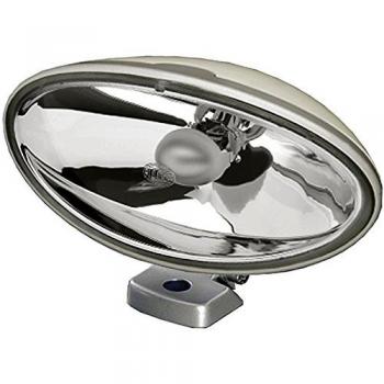 HELLA 1NB 007 892-001 FF/Halógena-Faro antiniebla - Comet FF 300 - 12V - oval - montaje exterior - Tulipa transparente - Color de tulipa: blanco - izquierda/derecha