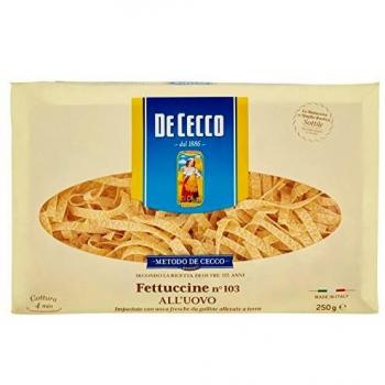 Fettuccine al Huevo De Cecco 500 g (5 paquetes de 500 g)