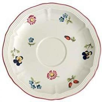 Villeroy & Boch Petite Fleur Saucer, 15 cm, Premium Porcelain, Multicolour, Multi