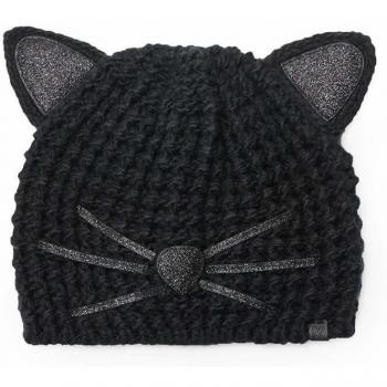 Karl Lagerfeld Women's Choupette Luxury Beanie - Black