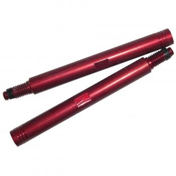 Miche Valve Extender Extensor de válvula, Unisex Adulto, Rojo, 60 mm