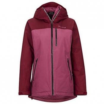 Marmot Wm's Solaris Chaqueta, Mujer, Dry Rose/Claret, Large