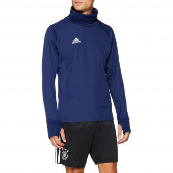 Adidas CON18 WRM Top Sweatshirt, Hombre, Dark Blue/White, L