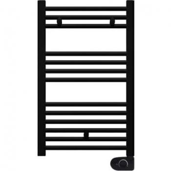 facula - Toallero Eléctrico Fluido Electrónico Negro Serie T+ Bajo Consumo (400 W